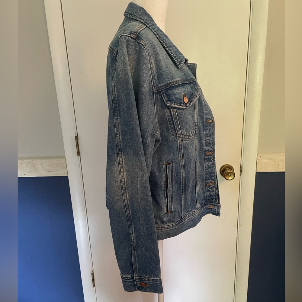 NWOT J. Crew Jean denim jacket sz XL - Picture 4 of 8
